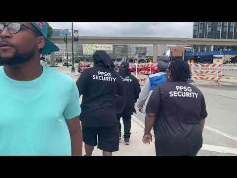 Arriving to Movement/Tech fest Day 3 - Detroit Michigan USA May 27, 2024