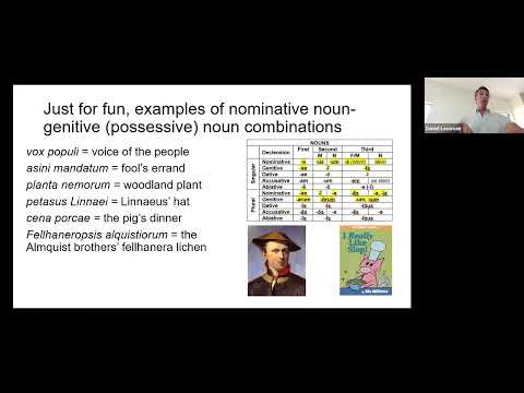 making sense of botanical latin