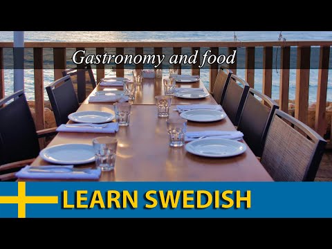 Learn Swedish for Beginners | Restaurant and meal | English-Swedish Vocabulary