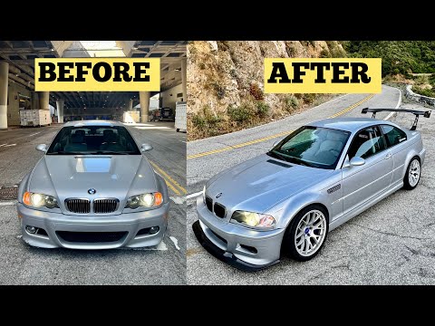 BUILDING A BMW E46 M3 IN 12 MINUTES