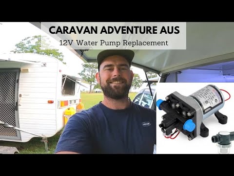 Installing NEW 12V Shurflo Water Pump HOW TO
