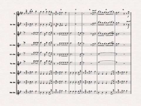 Viva la Vida - Cold Play - Saxophone Quintet