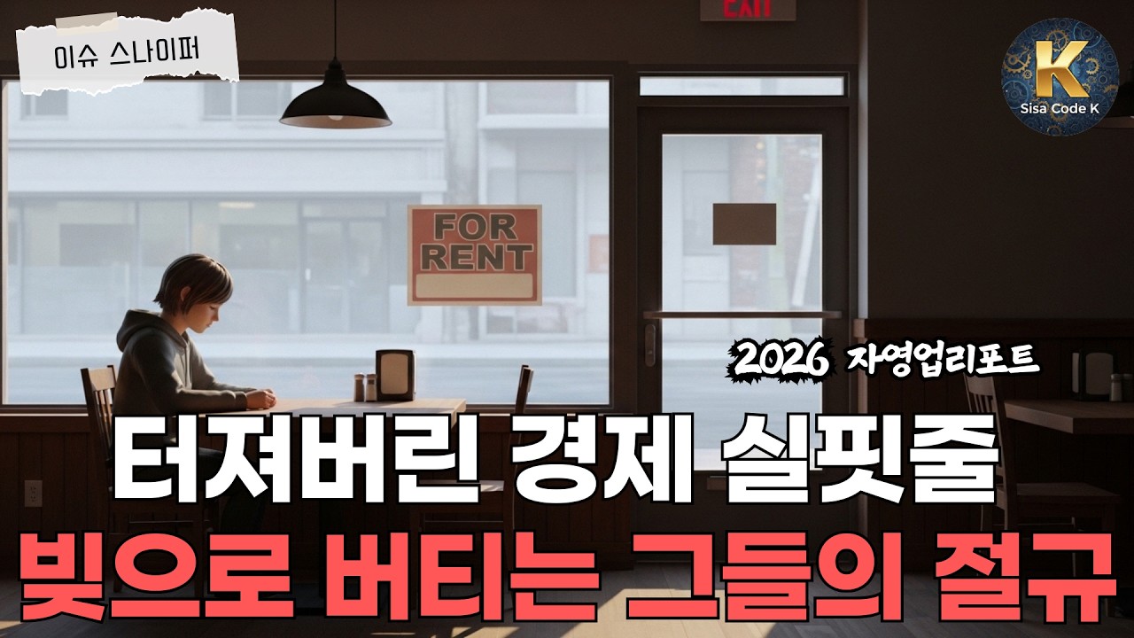 소리 없는 비명만 가득한 골목상권 멈춰버린 동네가게