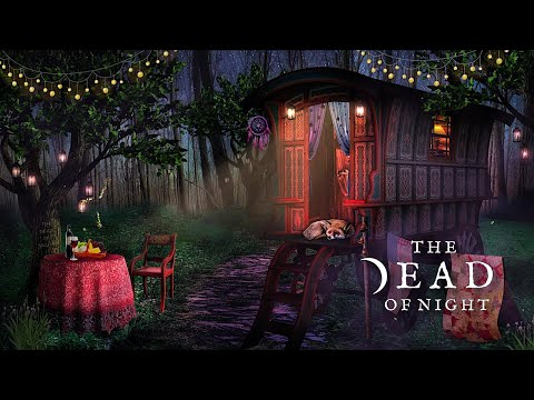 Traveller's Caravan Ambience 🌙⭐🔥 | Strumming Under the Stars | Cozy Off-Grid Evening Sounds