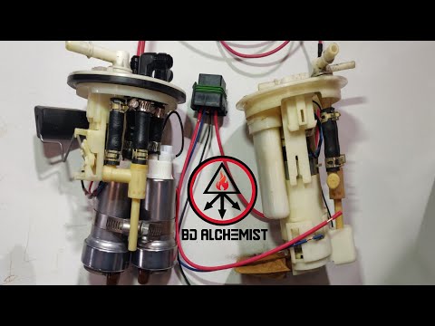 EVO Dual Pumps How To DIY, fuel system plumbing, hobbs switch wiring