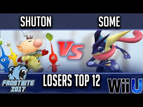 Frostbite 2017 TOP 12 LOSERS - Somé (Greninja) vs Shuton (Olimar)