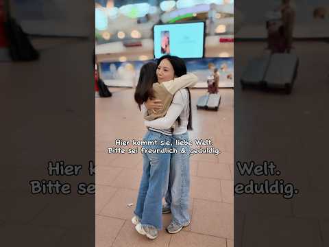 The first time all alone in another country 🥹✈️ #shorts Mamiseelen