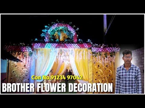 || WEDDING FLOWERS DECORATION ||SAPAN FLOWERS ||