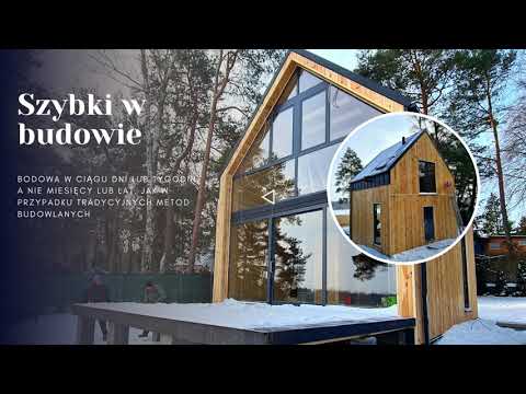 Dom Modułowy Nowoczesna Stodoła - Modular House 35m2