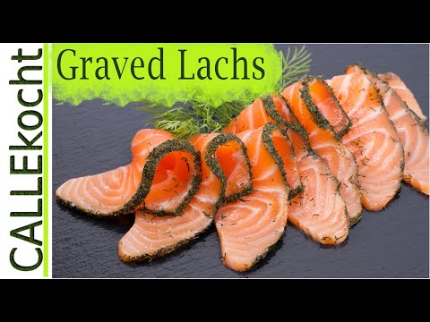 Graved Lachs selber beizen: So einfach und so gut mit Honig-Senf-Soße