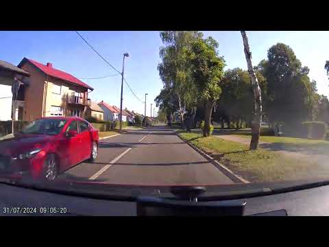 DRIVING IN CROATIA , KUTINA - GAREŠNICA 1/4 #croatia #travel #touristenfahrten #road #croatiatravel