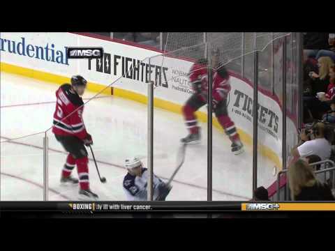 11/5/2011 New Jersey Devils vs. Winnipeg Jets - Elias Goal