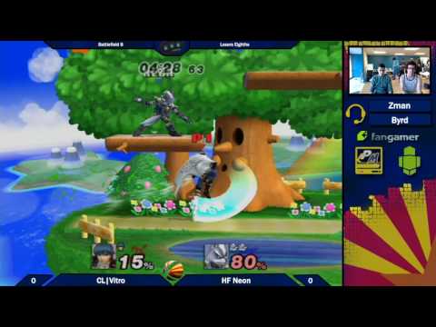 BF8: HF Neon (Wolf) vs CL|Vitro (Marth,Ganon) Losers Eighths