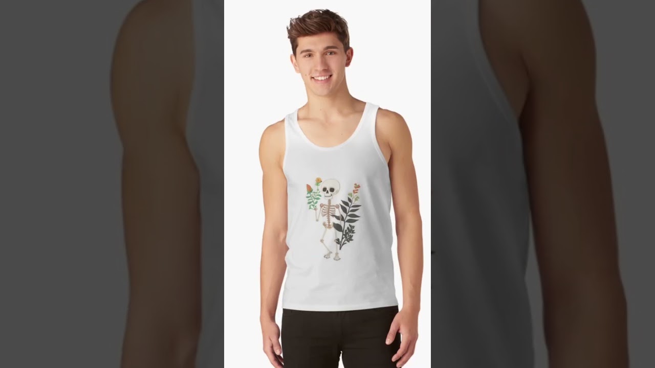 Skeleton botany #shortvideo #redbubble #video #chatgpt #artificialintelligence #adobeillustrator