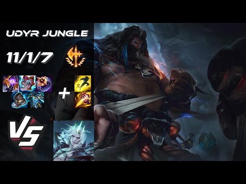 JUNGLE Udyr vs Viego - EU Grandmaster Patch 14.16