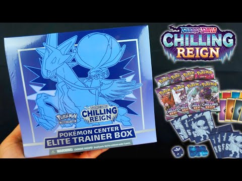 Getting Chilly In Here - Pokémon Chilling Reign, Elite Trainer Box Opening!