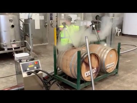 The ultimate Wine and Whisky Barrel Steam Cleaner - RapidG