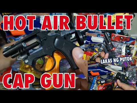 MORE HOT AIR BULLET CAP GUN TOY #vlog95