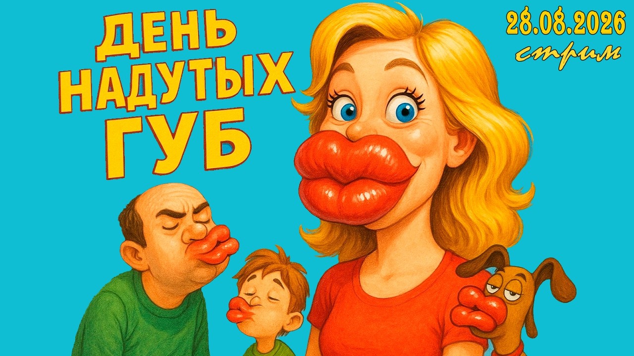 Пятничный ночной стрим (28.08.2026) День надутых губ