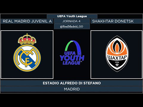 Real Madrid Juvenil A - Shakhtar Donetsk | UEFA Youth League 2021/22 | Jornada 4