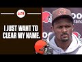 Browns QB Deshaun Watson: “I just want to clear my name." [FULL Press Conference] | CBS Sports HQ