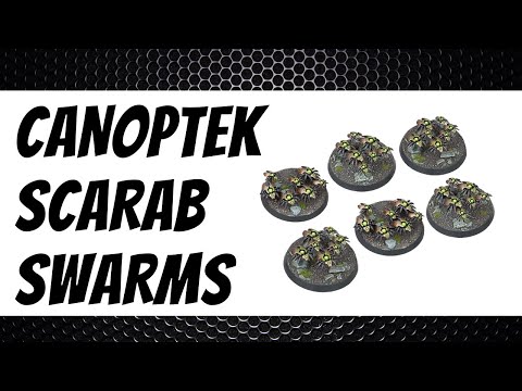 Necron CANOPTEK SCARAB SWARM Review  - 9th Edition Codex - Warhammer 40k