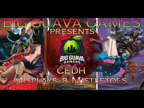 Big Guava Gamers CEDH Misplays and Mistletoes Round 3 Kinna vs Tymna/Kraum vs Rog/Thras vs Sisay