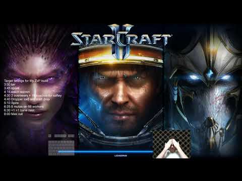 Serral build ZvP practice session silent