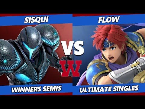 WANTED S4 C3 Winners Semis - Flow (Roy) Vs. sisqui (Dark Samus) SSBU Ultimate Tournament