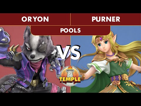 Temple: Hermès Edition POOLS - Oryon (Wolf) Vs. Purner (Zelda) SSBU Ultimate Tournament