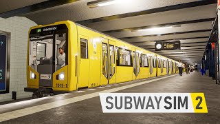 NEW UPDATE | GRAPHICS Improvements | Subway Sim 2 - No Commentary - Gameplay