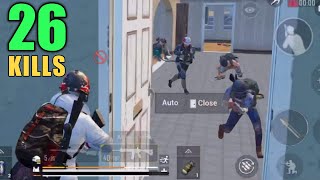 They Tried To Push Me | 26 Kills Solo Vs Squad | PUBG Mobile