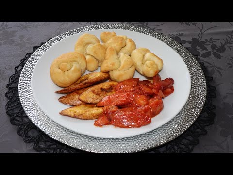 How to make EASY Grenadian Break-Fast for your Family(Festival, Plantain & Sausage)2020 Easy Recipe