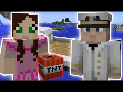 PopularMMOs - Minecraft: THE CAPTAIN'S BOAT EXPLOSION MISSION - Custom Mod Challenge [S8E1]