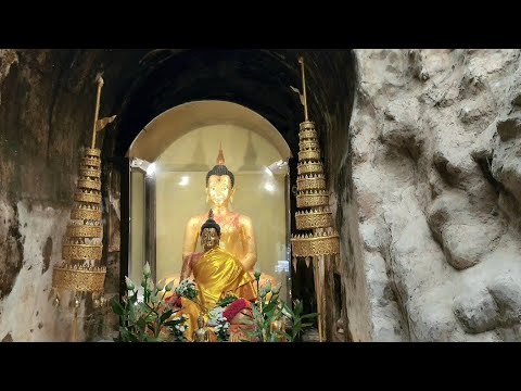 Chiang Mai, templo em caverna com mais de 600 anos (Wat Umong Suan Puthatham)