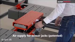 Air supply for scissor jacks (patented)(1)