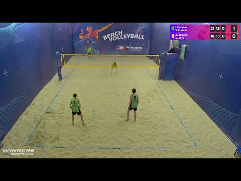 14:35 I. Horiaiev / V. Kushch - A. Zabuha / O. Bilyk 25.04.2023 | Winners Beach Volleyball