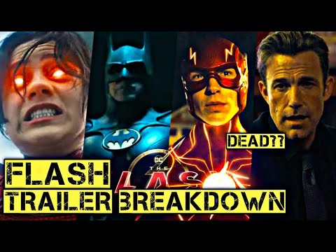 The FLASH trailer breakdown [Hindi] : Two flash and Two bat man in this movie 😲