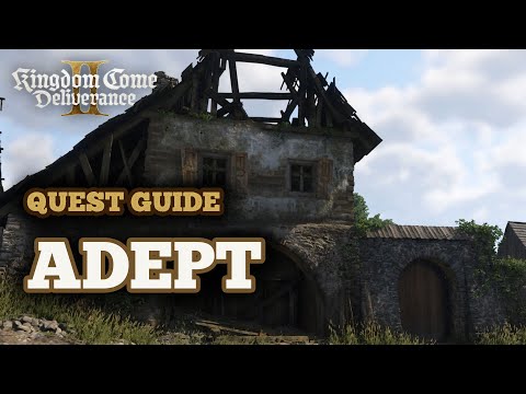 How to Do Adept Quest in Kingdom Come Deliverance 2 - Bushek Trial, Repair Shop Sign, Forge House