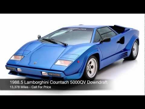 1988.5 Lamborghini Countach 5000 QV Downdraft FOR SALE