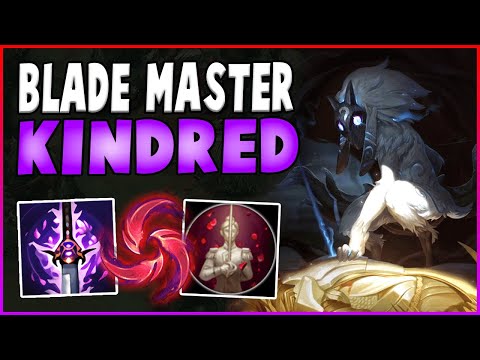 Instantly Stack E And Delete Health Bars! Blade Master Kindred Is An Assassin! - League Of Legends