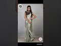SEXY HOT SILVER SATIN SEXY SAREE I LOVE TO WEAR THIS SEDUCING SEXY SAREE