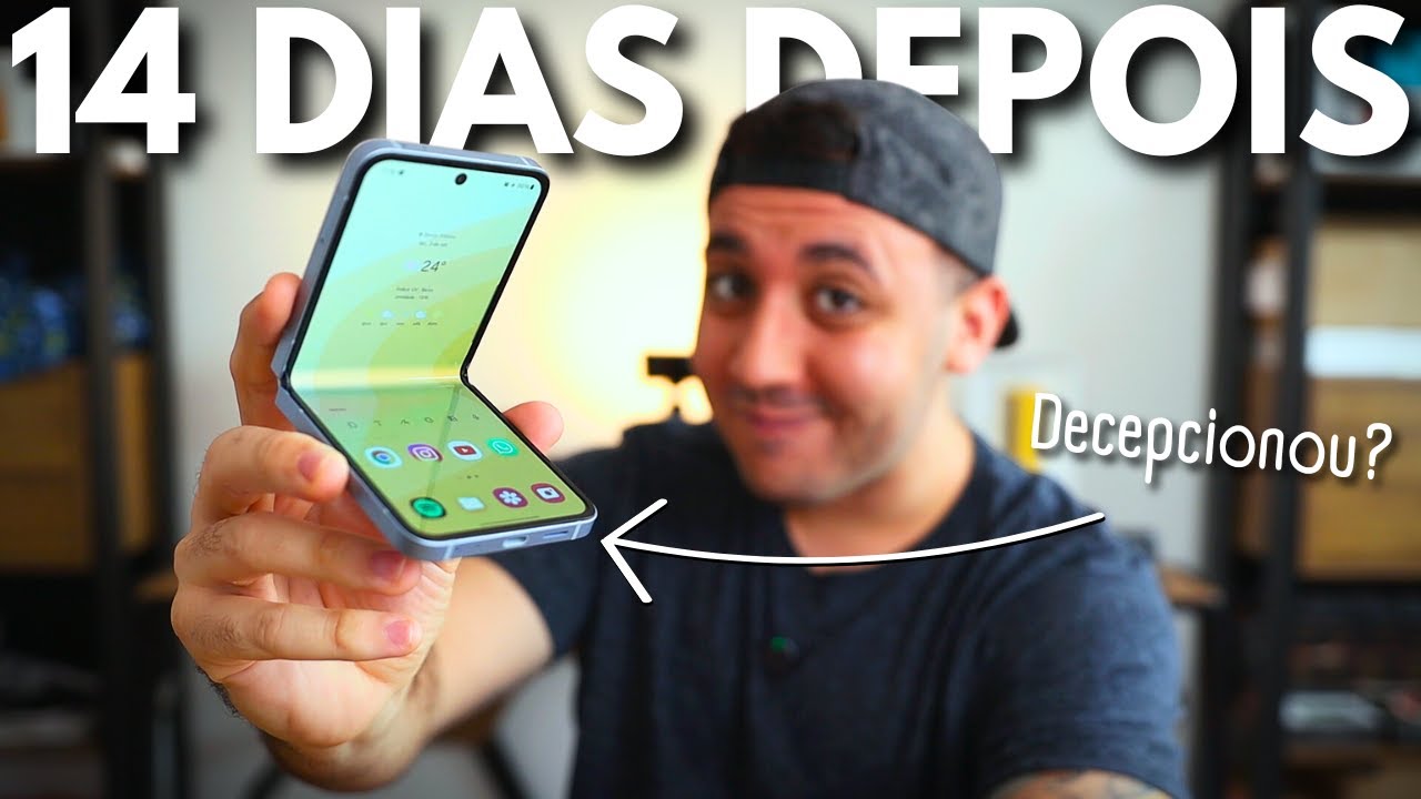 🚨 GALAXY Z FLIP 6: Opinião SINCERA após 2 SEMANAS usando o novo CELULAR DOBRÁVEL da Samsung!