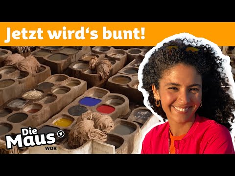 Die Marokko-Maus, Teil 1: Wie gerbt und färbt man Leder? | DieMaus | WDR