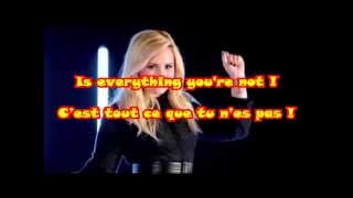 Demi Lovato - Everything You&#39;re Not - lyrics + french translation