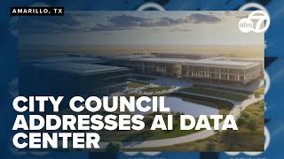 Amarillo city council faces questions over AI data center water agreement claims