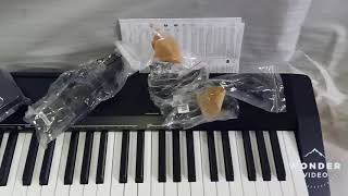 Video thumbnail for Unboxing Casio cdp 135 digital piano 88 keys with stand by Dr. Mary Ann Kua
