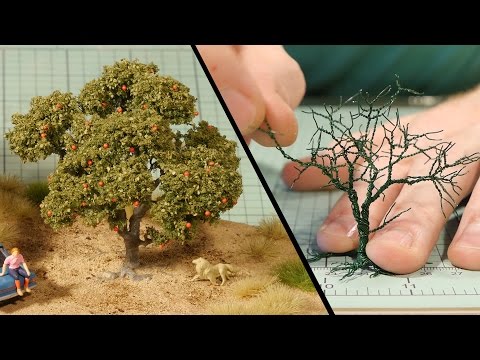 Wire Tree Tutorial – Model Railroad