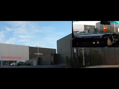 Dropping the SC to Porsche Centre Dublin