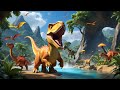 Row Row Your Dinosaur Fun Dinosaur Song For Kids Dinosaur Adventure